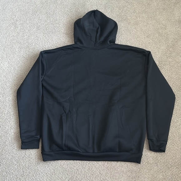 NIB Rhinestone Y2K Oversized Zip Up Streetwear Hoodie - Size: Large - Picture 6 of 6